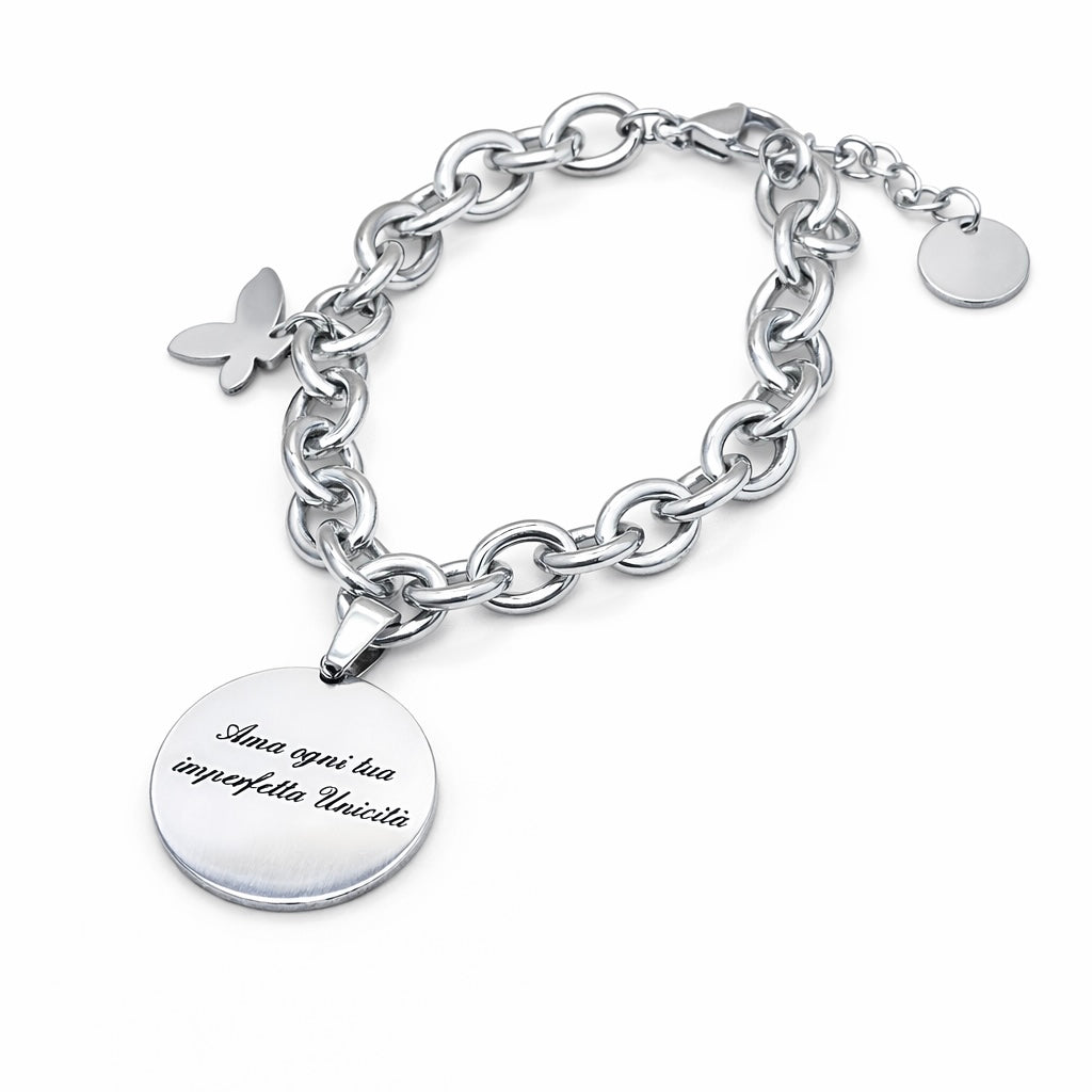 Bracciale Catena Incisa 7