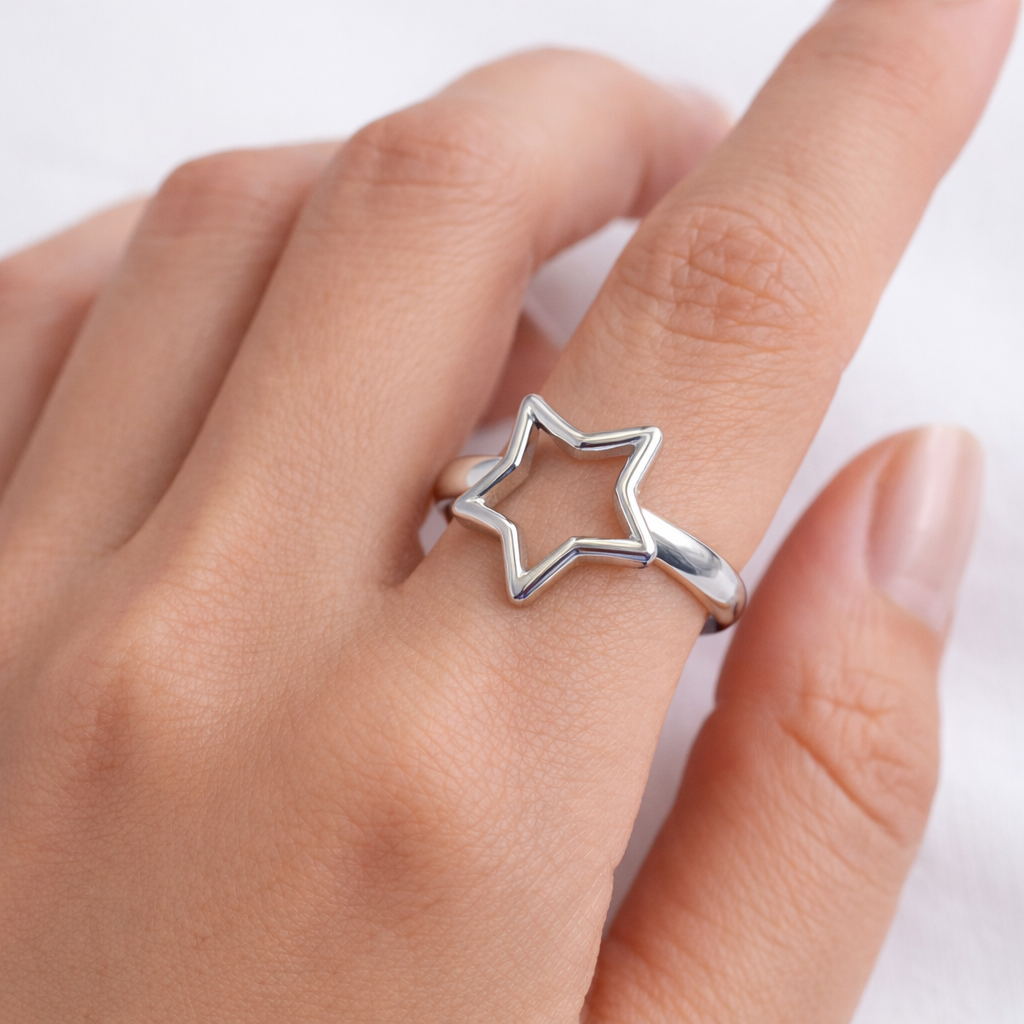 ANELLO STELLA APERTO