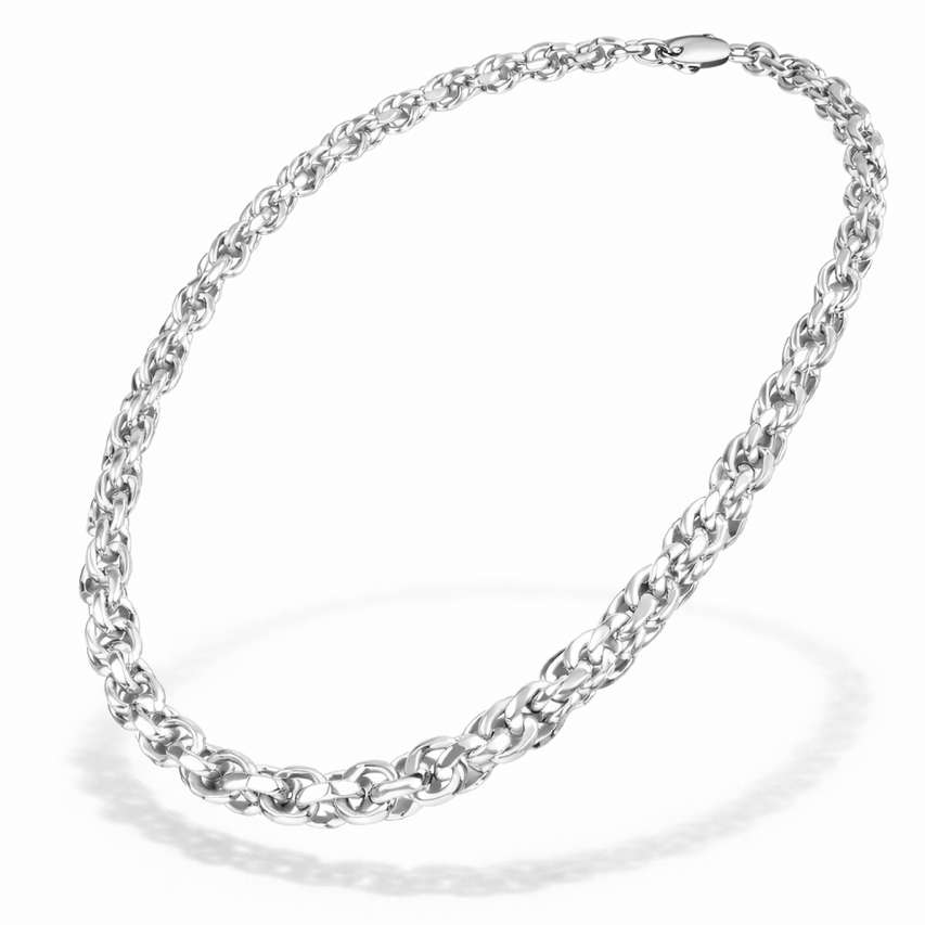 COLLANA TORCION MEDIA