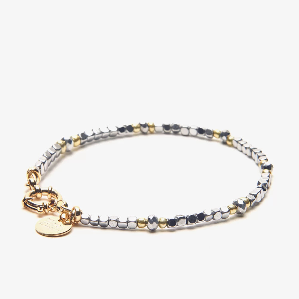 BRACCIALE UOMO ELEGANCE GRIGIO