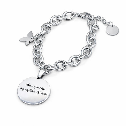 Bracciale Catena Incisa 7