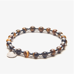 BRACCIALE UOMO MARRONE SPIRIT