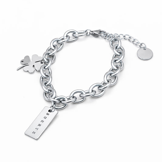 Bracciale Catena Incisa 4