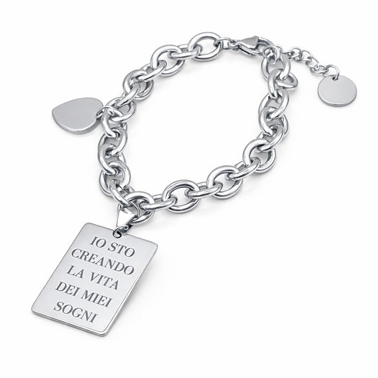 Bracciale Catena Incisa 3
