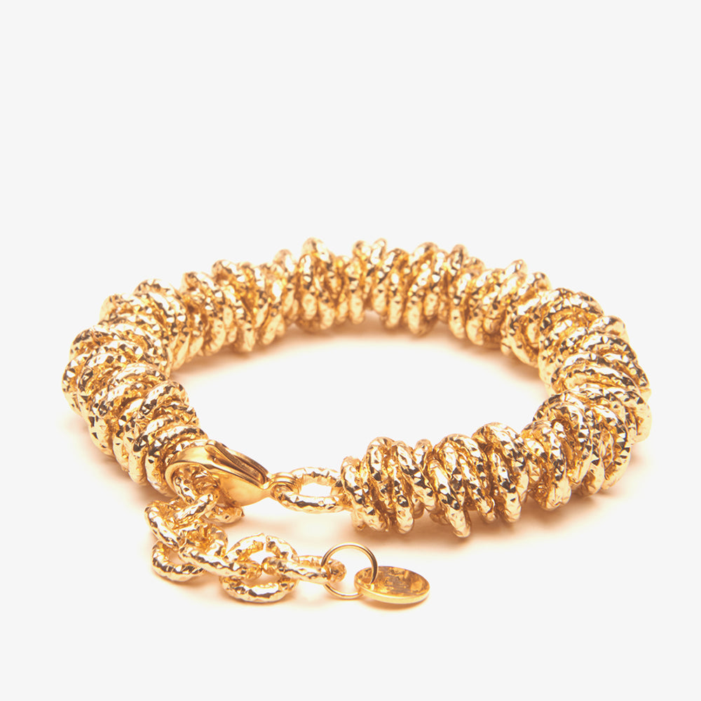 BRACCIALE RONDELLA 7MM SATINATA