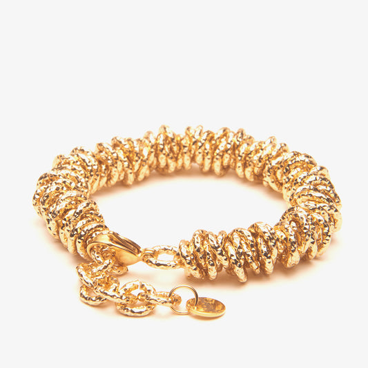 BRACCIALE RONDELLA 7MM SATINATA